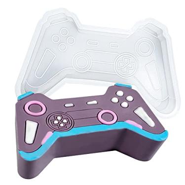 Imagem de Molde de silicone para controle de jogo grande molde de chocolate doce, fondant, bolo, cubos de gelo de resina epóxi fundição vela fabricação de sabão 15 x 7 x 3,8 cm