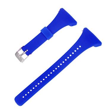 Imagem de Acessórios para Relógio Moda Pulseira de Relógio de Plástico Pulseira de Liberação Rápida Substituição Pulseira Pulseira Pulseira Compatível com Polar FT4/FT7 (Azul)