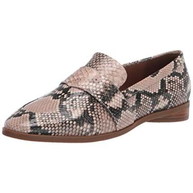 Imagem de Aerosoles Mocassim feminino Georgia sem salto, Cobra natural, 7.5