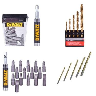 Imagem de Jogo De Bits Magnéticos 16 Peças E Brocas de Aço Multiuso