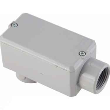 Imagem de Condulete fixo tipo &quot;LB&quot; Tramontina 3/4&quot; - com tampa - sem rosca - com pintura Tramontina