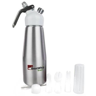 Imagem de Garrafa de Chantilly BestWhip Cream Whip Tall 500 ml Inox
