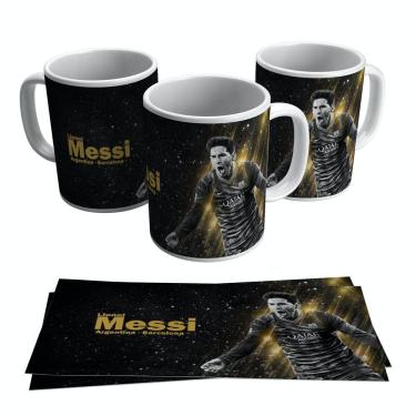 Imagem de Caneca Lionel Messi Craque Argentino Barcelona 325ml