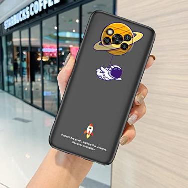 Imagem de Para xiomi poco x3 x4 pro nfc gt f3 m3 m4 x 3 x 4 m 4 pro nfc x3pro x4pro m4pro capa de telefone bonito astronauta, color85c, para xiaomi poco x3
