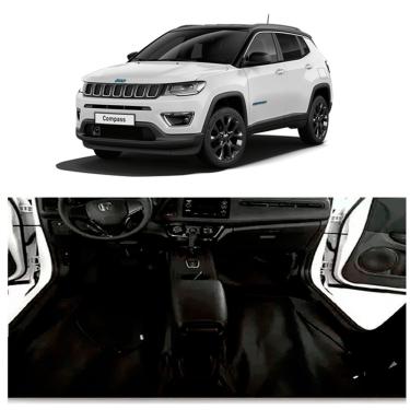 Imagem de Tapete Para Jeep Compass 2017 A 2022 preto fosco