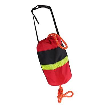 Imagem de Arremesso Corda de Resgate Corda Refletiva de Ancoragem de Barco Óbvio Acessório de Segurança de Pesca, e de corda reflexiva de 31 metros