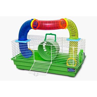 Imagem de Gaiola hamster tubos divertidos
