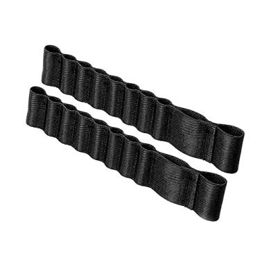 Imagem de VOFONO 2 peças atualizadas resistentes fortes ajustáveis correias limitadoras de porta com zíper perfeito para Jeep Wrangler preto pacote com 2