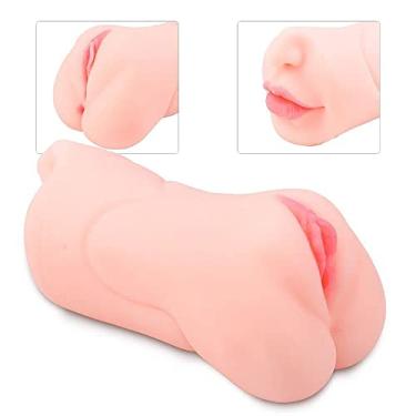 Imagem de Masturbador em Cyberskin Masculino Formato de Vagina e Boca