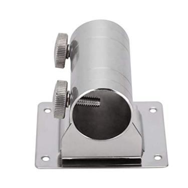 Imagem de Base de guarda-chuva de aço inoxidável destacável suporte de guarda-chuva de alta resistência ajustável de aço inoxidável base de suporte para caixa de pesca