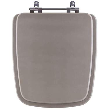 Imagem de Assento Sanitário Acrílico Boss Cinza Fosco para vaso Incepa 6lpf