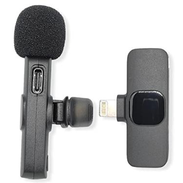 Imagem de Microfone de Lapela Sem Fio K9 Lightning Recarregável