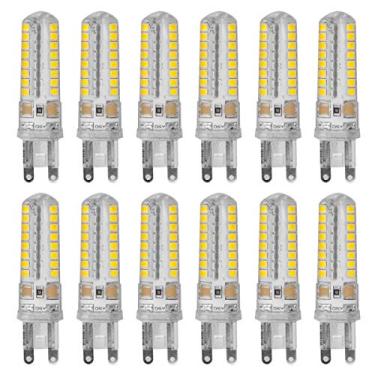Imagem de Kit 10 Lâmpadas Led Halopin G9 5w Branco Quente P/Lustres e Pendentes