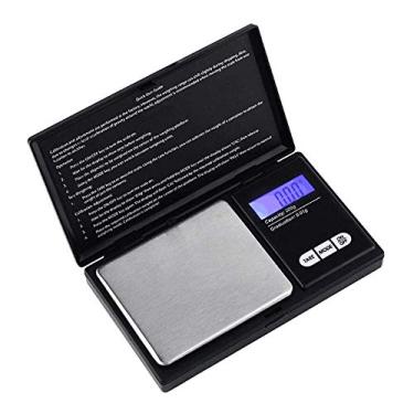 Imagem de balança de cozinha pequena digital, balança de cozinha eletrônica, balança de cozinha 500g / 0,01g com função de tara com tela lcd retroiluminada