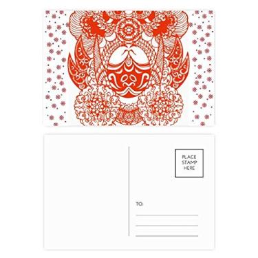 Imagem de Cartão postal de Natal com cabeça de ópera chinesa de Pequim, Natal, celebração, cartão postal de Bênção