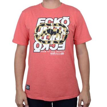 Imagem de Camiseta Masculina Ecko Unlimited Mescla Vermelho - 1U606a