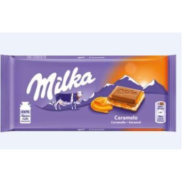 Imagem de Chocolate Milka Caramelo 100G 23 Unidades