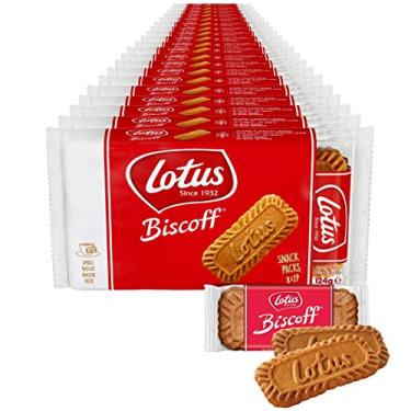 Imagem de 320 Biscoitos - 20 Pacotes - Bolacha Belga - Lotus Biscoff