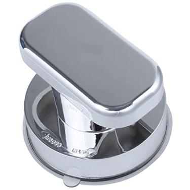 Imagem de Maçaneta da chupeta, porta da geladeira, gaveta, banheiro, puxador, puxador, suporte, parede, corrimão, sem, parafuso, ferragens, móveis, prata