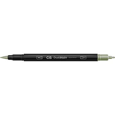 Imagem de Marcador Artístico Aquarelável Dual Brush, CIS, VD Aspargo, Caixa com 10 unidades