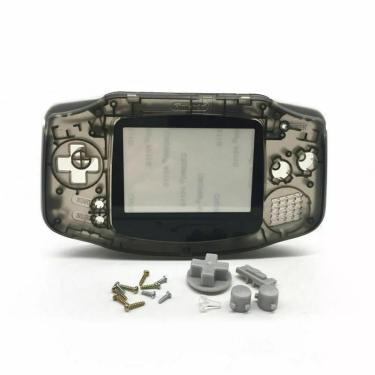 Imagem de Substituição Habitação Shell para Nintendo Gameboy Advance GBA Console  alta qualidade  preto