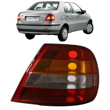 Imagem de Lanterna Traseira Siena G2 Tricolor 2001 2002 2003 2004