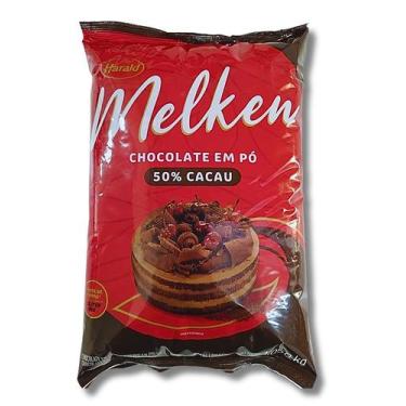 Imagem de Chocolate Harald Melken Em Pó 1,050Kg 50% Cacau