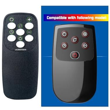 Imagem de GENGQIANSI Controle Remoto Ergonómico para Lasko 6435 Cerâmica Oscilante, CT30750 Torre Alta, CT30753 Aquecedor de Espaço de Torre