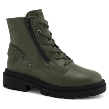 Imagem de Bota Coturno Feminino Verde Musgo Ramarim 2462104-0001