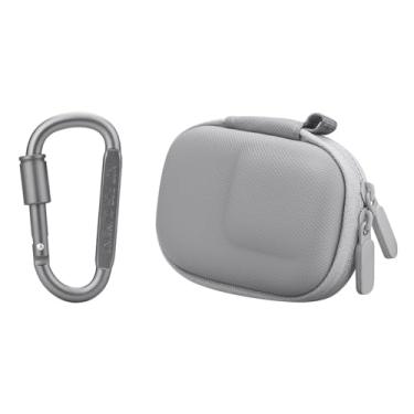 Imagem de Flymile Estojo de transporte para DJI Osmo Action 5 Pro/4/3, pequena bolsa de armazenamento para GoPro, capa protetora rígida de poliuretano para Insta360 Ace/Ace Pro/2 com alça de pulso e acessórios
