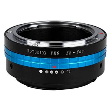Imagem de Adaptador de montagem de lente Fotodiox Pro, para lente Mamiya ZE (35mm) para corpo de câmera Canon EOS EF Mount DSLR