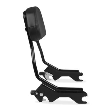 Imagem de CHIFUN Encosto traseiro destacável do passageiro Sissy Bar compatível com Harley Softail Heritage Classic Street Bob 114 FLDE FLHC FLHCS FLSL FXBB FXBBS FXST 2018-2023