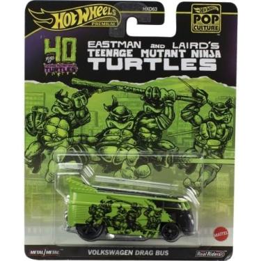 Imagem de Hot Wheels Volkswagen Drag Bus, Turtles [Green]
