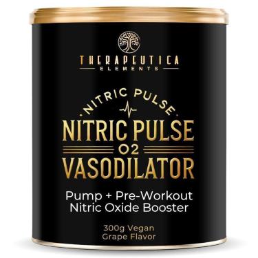 Imagem de Nitric Pulse O2 Vasodilatador Vegan (Booster Óxido Nítrico) 30 Doses Therapeutica-Unissex