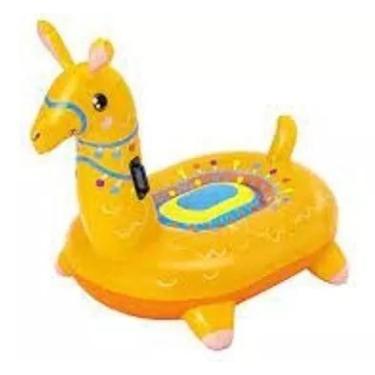 Imagem de Boia Inflável Divertida Lhama Piscina Verão 120cm - Bestway