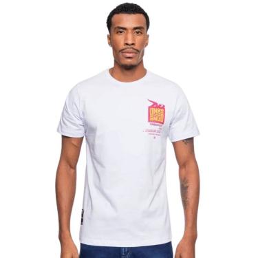 Imagem de Camiseta Masculina Onbongo Branca ON083