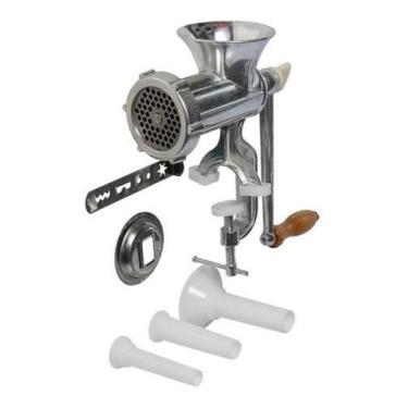 Imagem de Máquina Manual De Moer Moedor De Carne Embutidos Alimentos - Jp Store