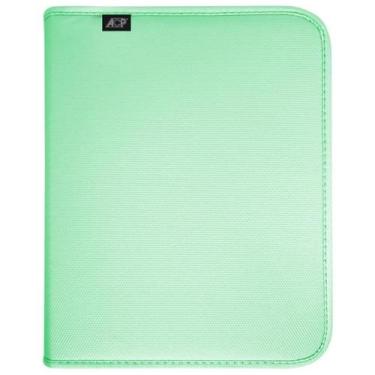 Imagem de Fichário Universitário 4 Argolas Sweet Verde Com Estojo Acp