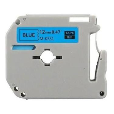 Imagem de Fita Compativel Mk231 M-231 Branca 12mm P/ Rotulador Brother - xfull, 