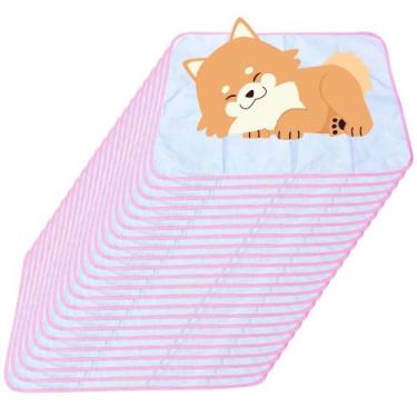 Imagem de 24 Caminhas para Cães e Gatos Dobrável 200 Lavagens 70x50 Branco com B