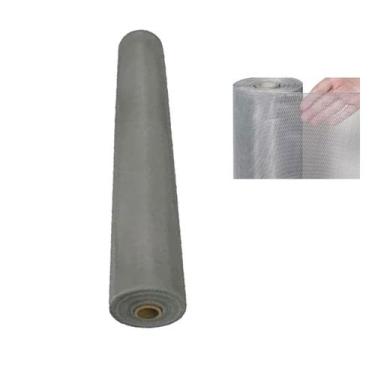 Imagem de Tela Mosquiteiro Inseto Pernilongo Porta Janela Rolo 25 Metros Mosca C