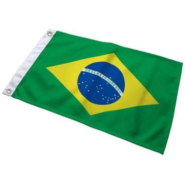 Imagem de Bandeira Do Brasil Oficial 60 X 90 Cm - Maranata Shofar