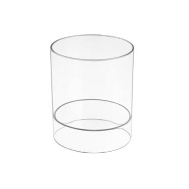 Imagem de Recipiente organizador de acessórios de cabelo iDesign, The Clarity Collection – 15 x 15 x 18 cm, transparente