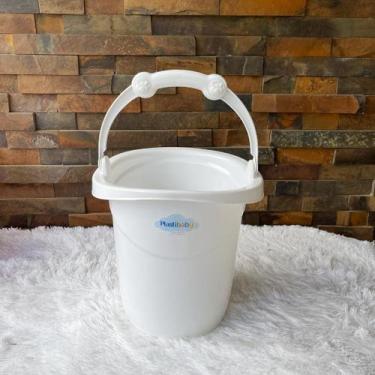 Imagem de Balde 11 Litros infantil de Lavar Roupa ou Ofuro banho Bebe Livre de B