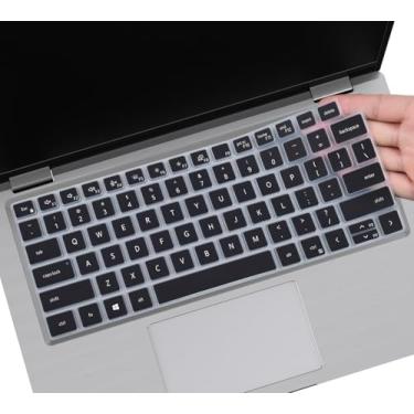 Imagem de Capa de teclado para Dell Latitude 3440 3450 5420 5430 5431 5440 5450 14, Latitude 7440 7450 7430 7420 7410 9420 9430 14, Latitude 40.6 cm 76500 76400 , Laptop Latitude 9510 9520 7520 2025-2022, preto