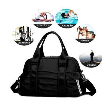 Imagem de Bolsa Academia Feminina Multifunção Resistente Esporte Exercicios Saco
