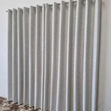 Imagem de Cortina Alto Padrão De Linhão Blackout 100% Medida 3,00mx2,60m - Salva