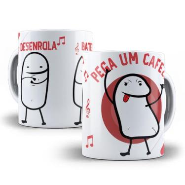 Imagem de Caneca Flork Bento Meme Desenrola Bate Personalizada - Tio da Caneca