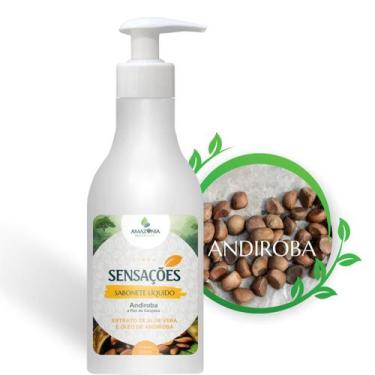 Imagem de Sabonete Líquido De Andiroba Hidratação E Refrescância- SENSAÇÕES - Am