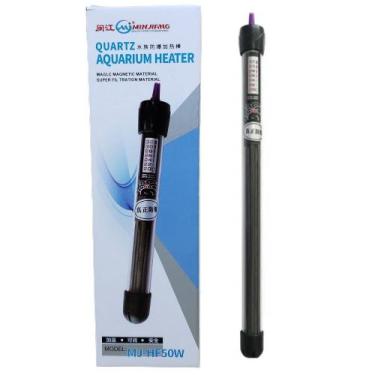 Imagem de Aquecedor Termostato 50w Para Aquários De Até 50 Litros - 110V - MINJI